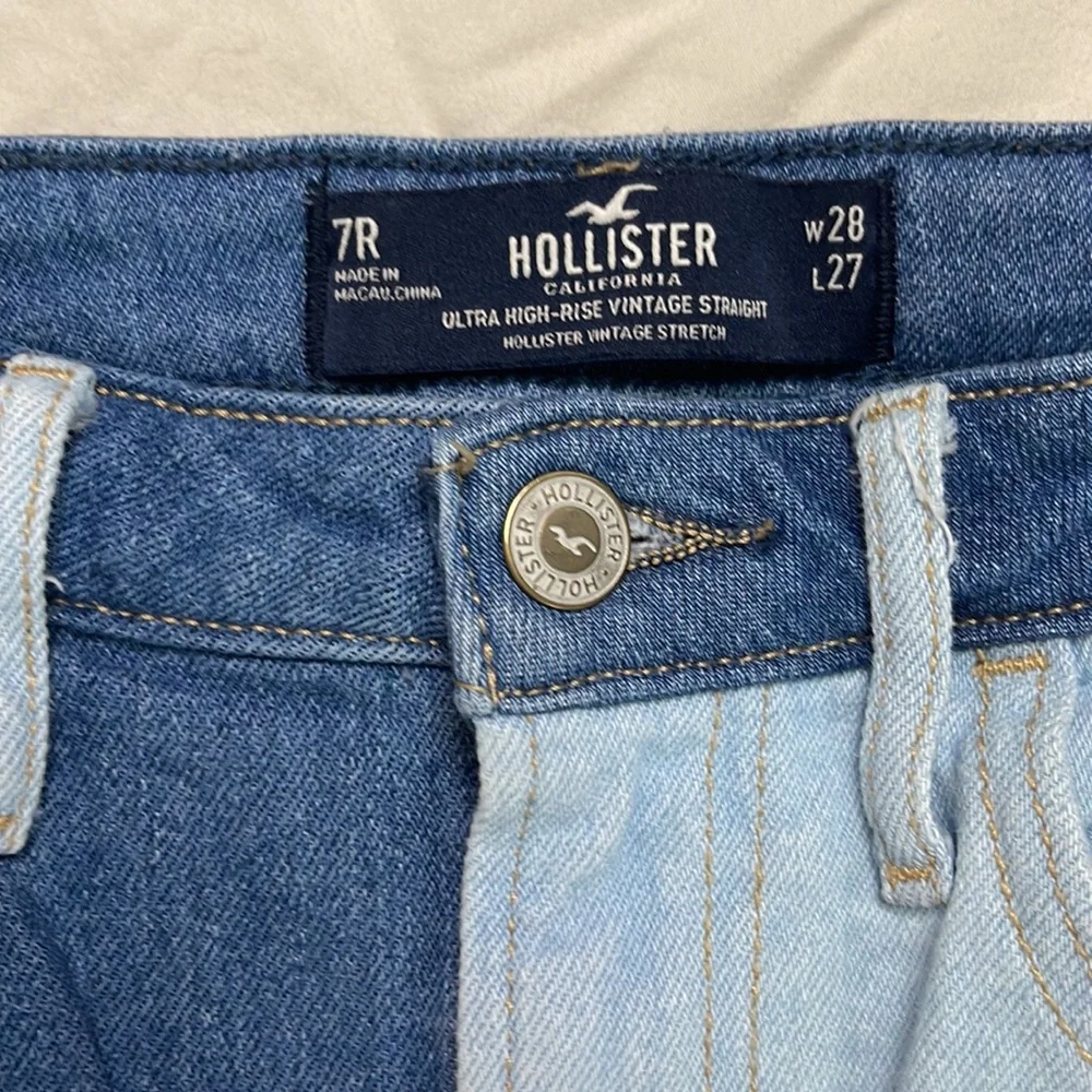 Patchwork Hollister denim jeans 🩵 - Picture 4 of 9